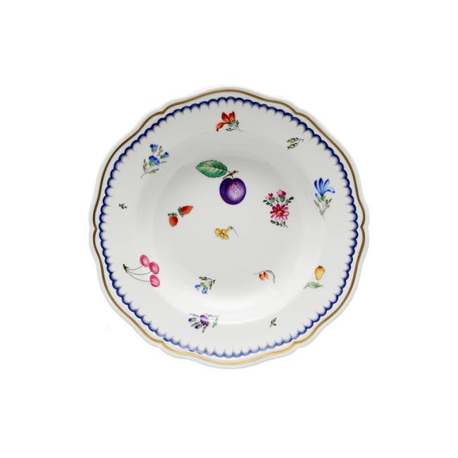 지노리 1735 파스타접시 Italian 과일 Ginori Soup plate Fruit 00187