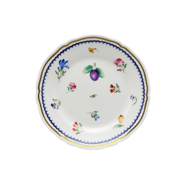 지노리 1735 브레드 접시 Italian 과일 Ginori Bread plate Fruit 00148