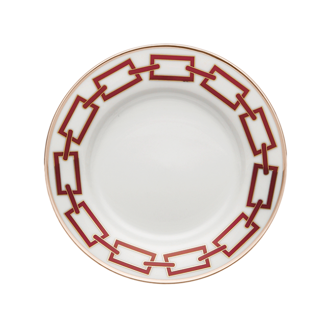 지노리 1735 브레드 접시 Catene Scarlatto Ginori Bread plate 00143