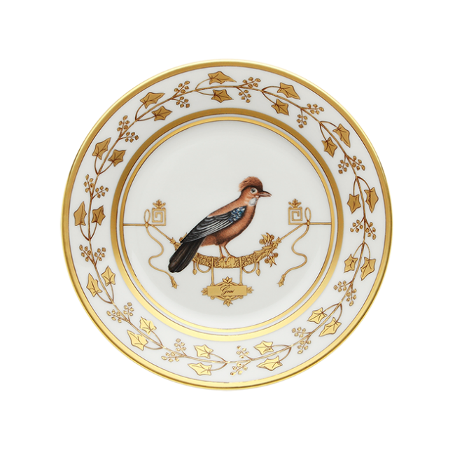 지노리 1735 브레드 접시 Voliere Geai Ginori Bread plate 00129