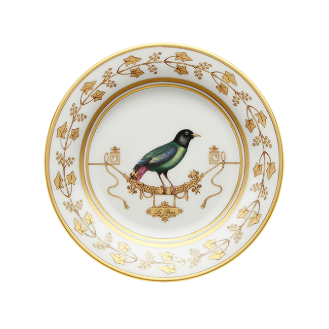 지노리 1735 브레드 접시 Voliere La Breve Ginori Bread plate 00125