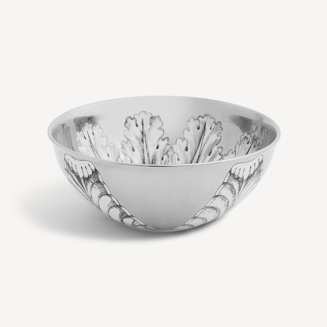 포르나세티 CENTRE피스 Rosone n.6 화이트/블랙/PLATINUM Fornasetti Centrepiece Rosone n.6 White/Black/Platinum 00799