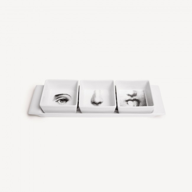 포르나세티 Appetizer set I Sensi Fornasetti Appetizer set I Sensi 00786
