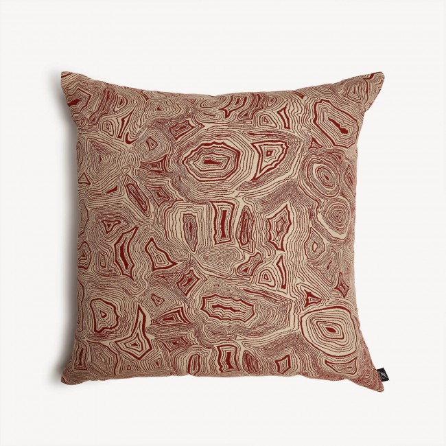 포르나세티 아웃도어 쿠션 Malachite Fornasetti Outdoor cushion Malachite 00776
