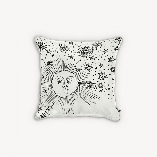 포르나세티 쿠션 Solamente Fornasetti Cushion Solamente 00756