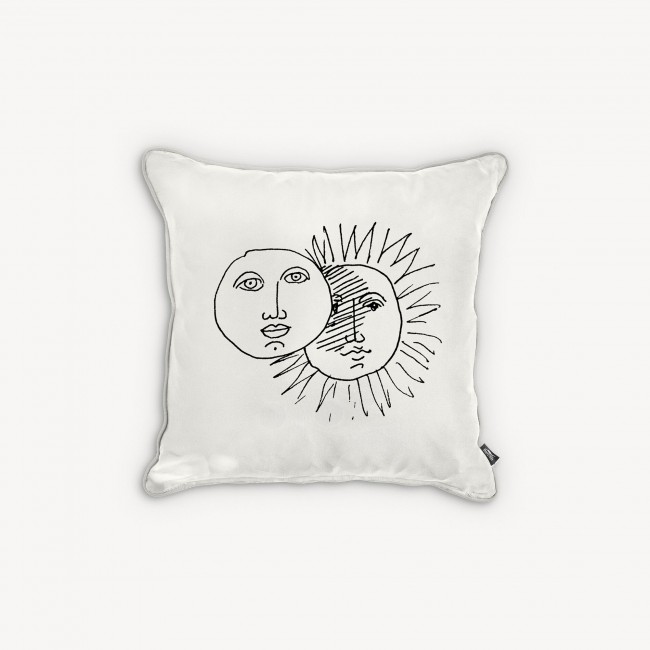 포르나세티 쿠션 Solitudo Fornasetti Cushion Solitudo 00749
