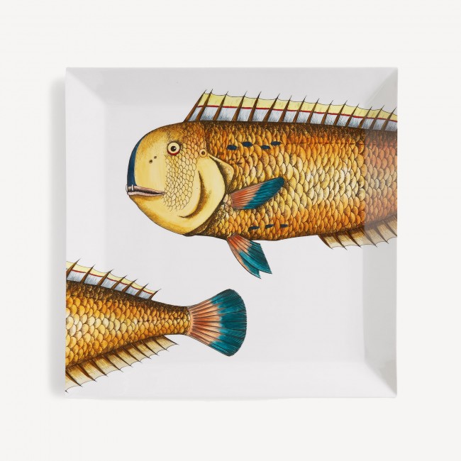 포르나세티 트레이 Pesce Lampuga Fornasetti Tray Pesce Lampuga 00712