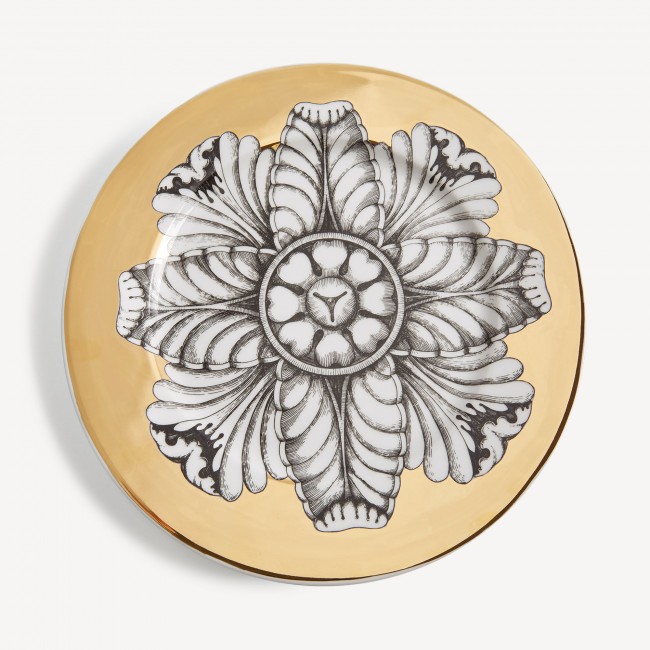 포르나세티 Rim 접시 Rosone n.5 Fornasetti Rim plate Rosone n.5 00611