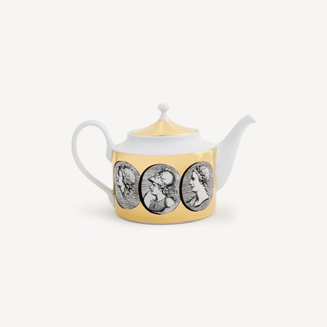 포르나세티 티포트 Cammei Fornasetti Teapot Cammei 00589