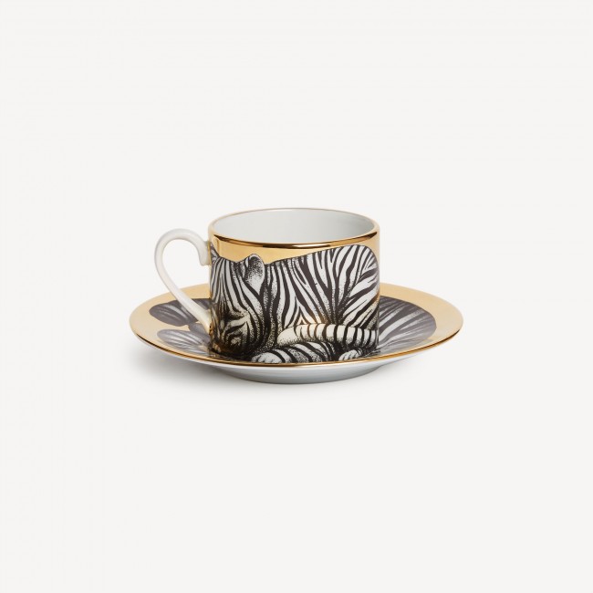 포르나세티 Tea cup High Fidelity Tigrato Fornasetti Tea cup High Fidelity Tigrato 00579