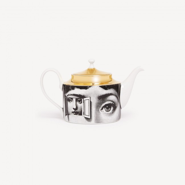 포르나세티 티포트 Tema e Variazioni Fornasetti Teapot Tema e Variazioni 00576