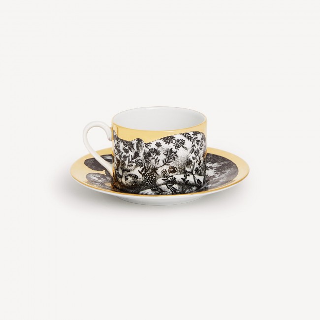 포르나세티 Tea cup High Fidelity Fiorato Fornasetti Tea cup High Fidelity Fiorato 00573
