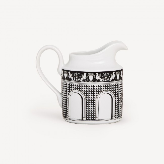 포르나세티 밀크 저그 Facciata Quattrocentesca Fornasetti Milk jug Facciata Quattrocentesca 00568