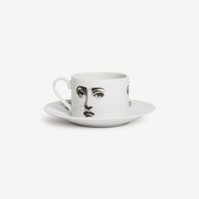 포르나세티 Tea cup Tema e Variazioni Il fumo fa male Fornasetti Tea cup Tema e Variazioni Il fumo fa male 00567