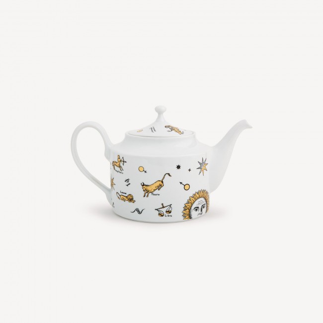 포르나세티 티포트 아스트로NOMICI Fornasetti Teapot Astronomici 00564