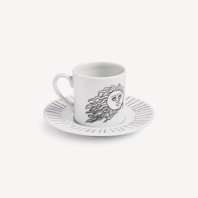 포르나세티 커피잔 Solitario Fornasetti Coffee cup Solitario 00554