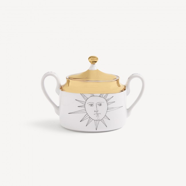 포르나세티 Sugar 볼 Solitario Fornasetti Sugar bowl Solitario 00548