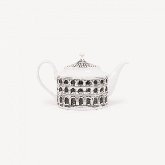 포르나세티 티포트 Architettura Fornasetti Teapot Architettura 00521