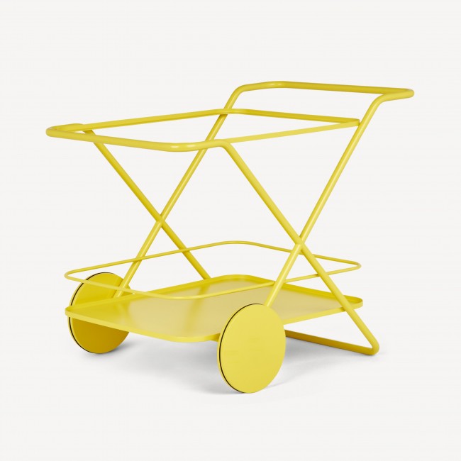 포르나세티 직사각형 food trolley Fornasetti Rectangular food trolley 00491