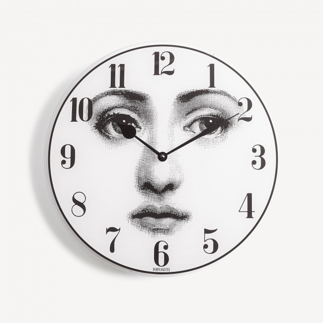 포르나세티 벽시계 Viso Fornasetti Wall clock Viso 00460