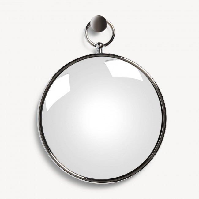 포르나세티 Convex magic 거울 with 크롬D 프레임 Fornasetti Convex magic mirror with chromed frame 00445