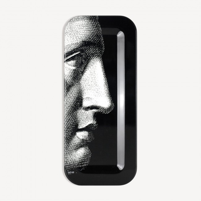 포르나세티 직사각형 트레이 Profilo Fornasetti Rectangular Tray Profilo 00421
