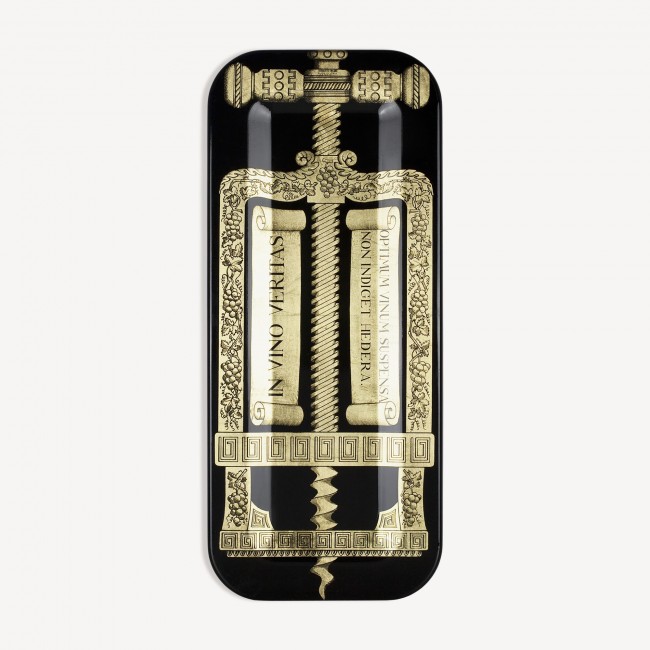 포르나세티 직사각형 트레이 Cavatappi Fornasetti Rectangular Tray Cavatappi 00414