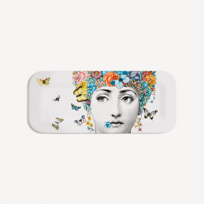 포르나세티 트레이 Fior di Lina Fornasetti Tray Fior di Lina 00412