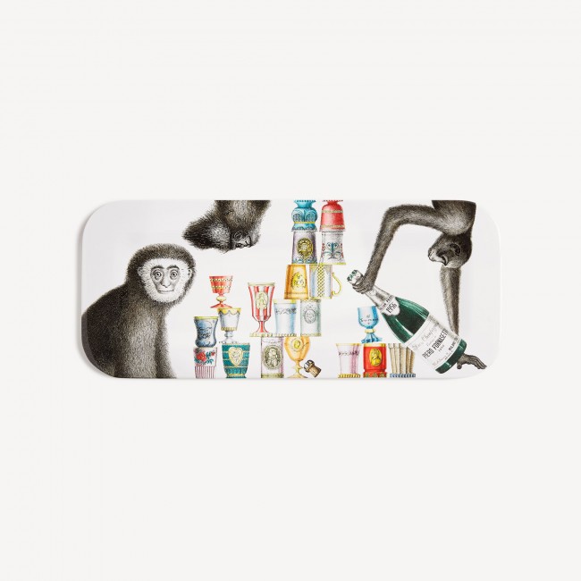 포르나세티 트레이 Scimmie Fornasetti Tray Scimmie 00390
