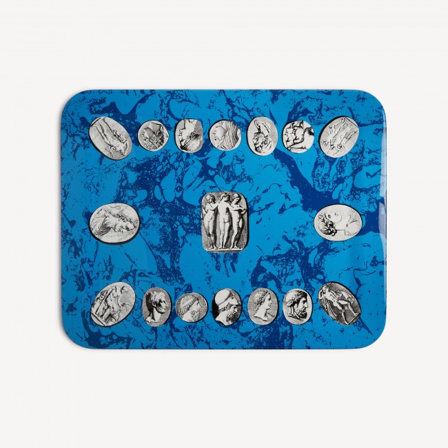 포르나세티 트레이 Cammei Fornasetti Tray Cammei 00384