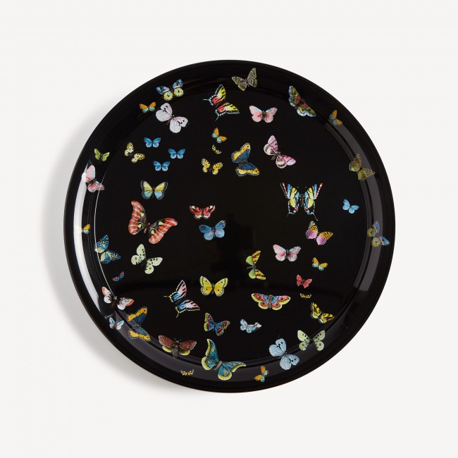 포르나세티 트레이 Farfalle Fornasetti Tray Farfalle 00356