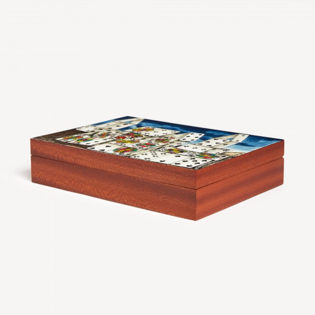 포르나세티 Wooden box Citt? di Carte Fornasetti Wooden box Citt? di Carte 00318