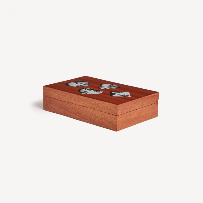 포르나세티 Playing card box Visi Fornasetti Playing card box Visi 00317