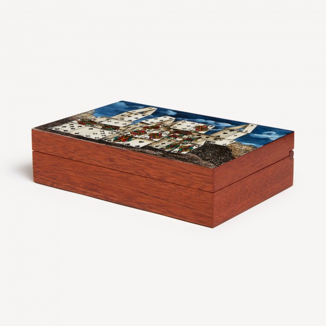 포르나세티 Playing card box Citt? di Carte Fornasetti Playing card box Citt? di Carte 00307