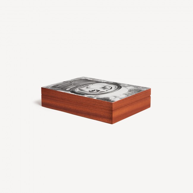 포르나세티 Wooden box Palombara Fornasetti Wooden box Palombara 00305