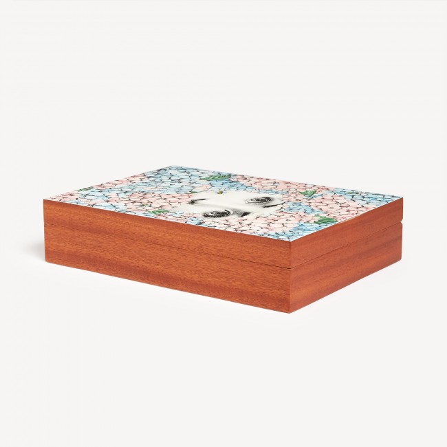포르나세티 Wooden box Ortensia Fornasetti Wooden box Ortensia 00301