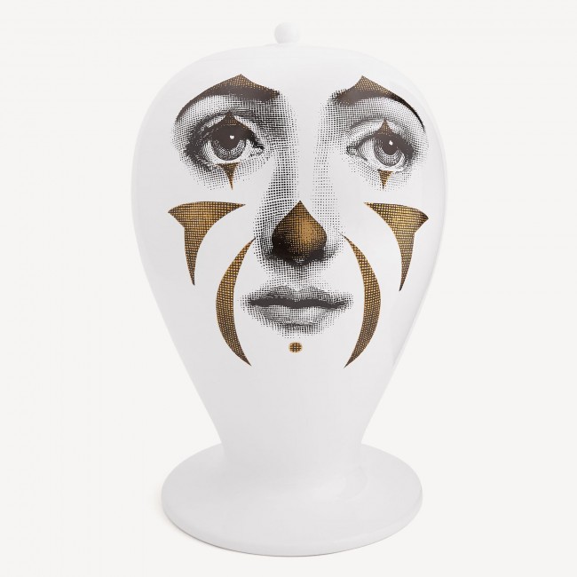 포르나세티 화병 꽃병 Clown 맥시 Fornasetti Vase Clown maxi 00271