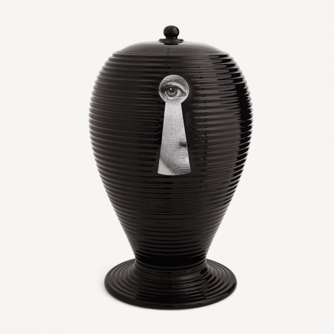 포르나세티 화병 꽃병 Rigato serratura Fornasetti Vase Rigato serratura 00269