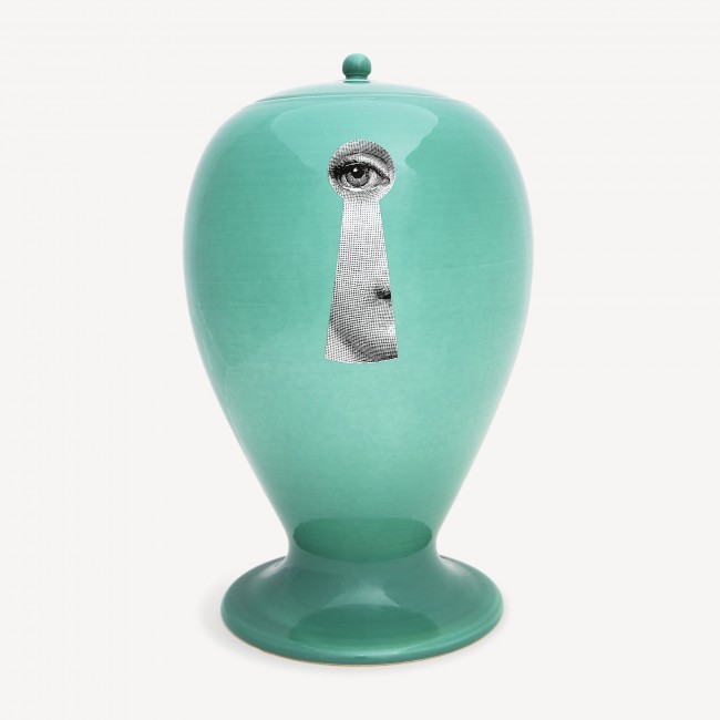 포르나세티 화병 꽃병 Chiave/Serratura Fornasetti Vase Chiave/Serratura 00243
