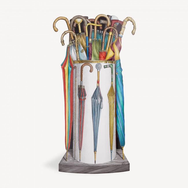 포르나세티 엄브렐라 스탠드 Trompe loeil Trompe loeil di Portaombrelli Fornasetti Umbrella stand Trompe loeil Trompe lOeil di Portaombrelli 00218