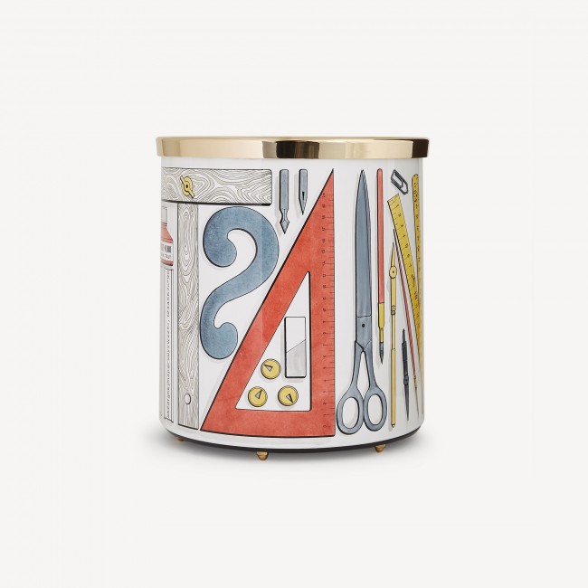 포르나세티 Paper basket Strumenti da Disegno Fornasetti Paper basket Strumenti da Disegno 00205