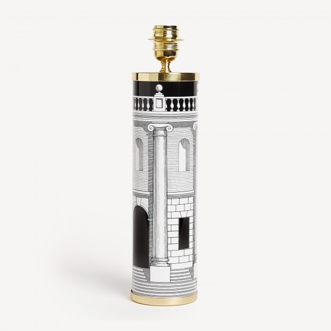 포르나세티 Cylindrical lamp base Casa con Colonne Fornasetti Cylindrical lamp base Casa con Colonne 00180