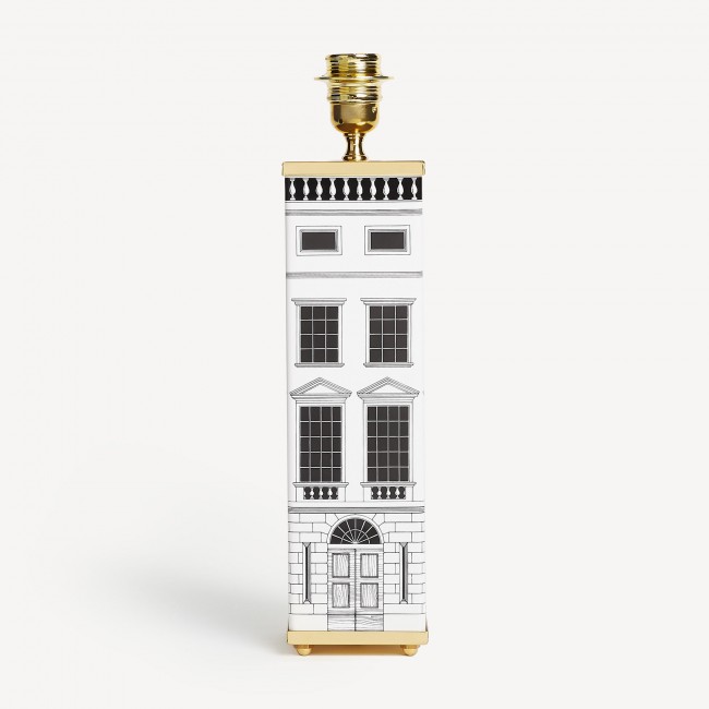 포르나세티 사각 스퀘어 lamp base Architettura Fornasetti Square lamp base Architettura 00172