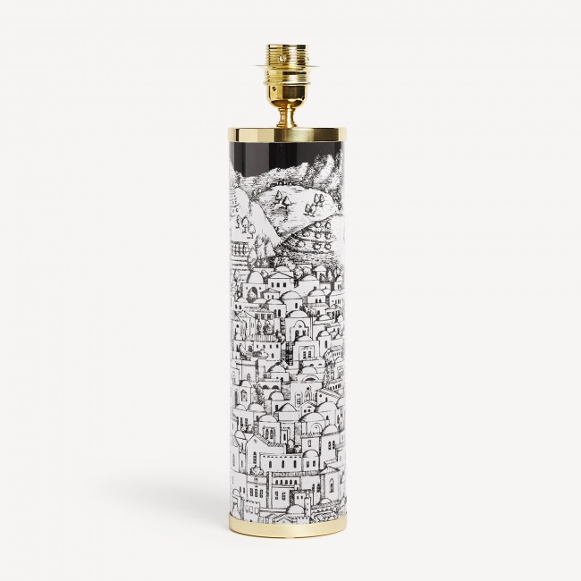 포르나세티 Cylindrical lamp base Gerusalemme Fornasetti Cylindrical lamp base Gerusalemme 00170