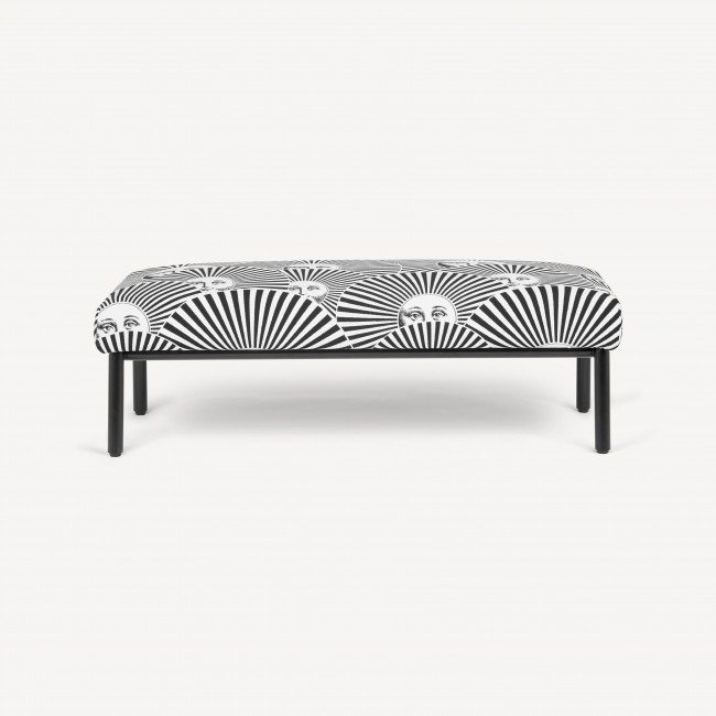 포르나세티 아웃도어 벤치 Soli a Ventaglio Fornasetti Outdoor Bench Soli a Ventaglio 00157