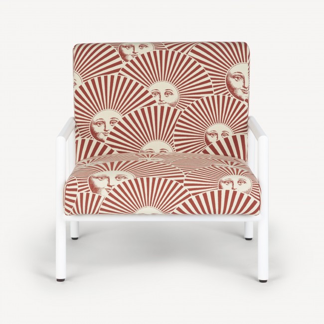 포르나세티 아웃도어 암체어 Soli a Ventaglio Fornasetti Outdoor Armchair Soli a Ventaglio 00145