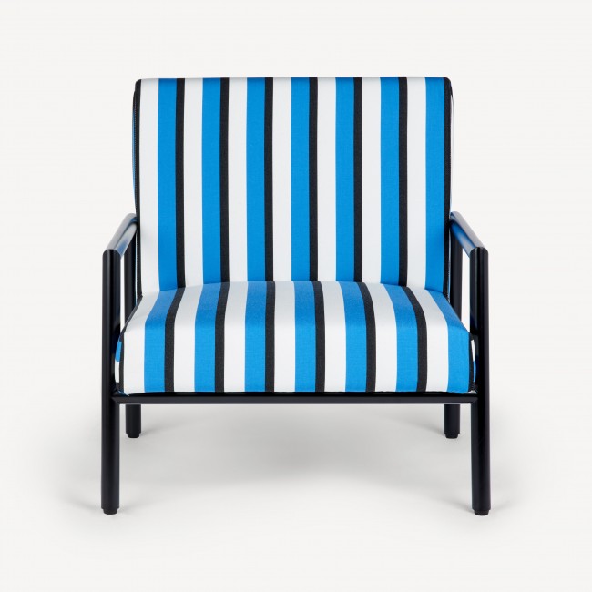 포르나세티 아웃도어 암체어 Rigato Fornasetti Outdoor Armchair Rigato 00142