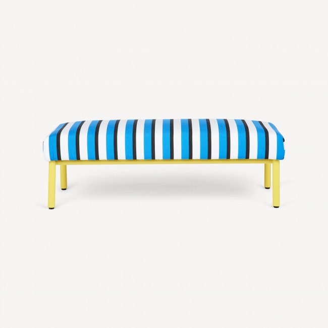 포르나세티 아웃도어 벤치 Rigato Fornasetti Outdoor Bench Rigato 00141