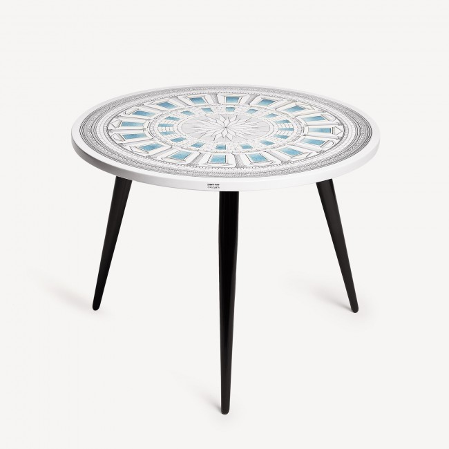 포르나세티 테이블 top Cortile celeste Fornasetti Table top Cortile celeste 00109