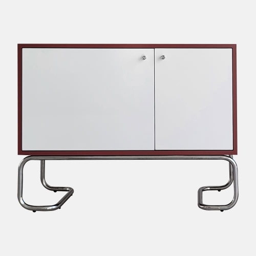 에이피알론드 가도 캐비닛 레드 브라운 & 화이트 / GADO cabinet red brown & white
